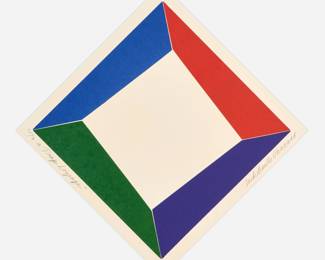 199.  Nick Vaccaro "To a Trap Lozenge" (1969 Color Relief Print)