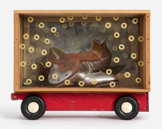 174.  Nick Vaccaro "For John Cage" (1972 Assemblage)