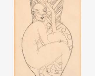 249.  Akio Takamori Pencil Sketch