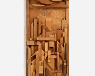 239. Cheryl Gepford Vintage Wooden Assemblage