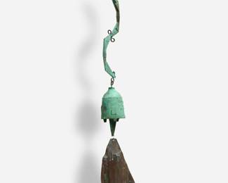 147.  Paolo Soleri Arcosanti Bronze Wind Bell