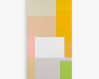 38.  Nick Vaccaro "Theme to the West #19 (Dreamland)" (1989 Acrylic)