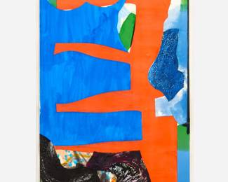 132.  Nick Vaccaro "Reunited" (1999 Mixed Media Collage)