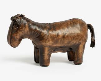 120. Dimitri Omersa for Valenti Leather Donkey (ca. 1960s)
