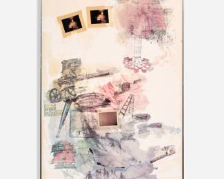 17. Robert Rauschenberg "Lichen" (1972 Signed and Limited Serigraph/Offset)