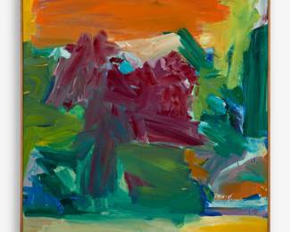 48.  Nick Vaccaro "Enigmatic Dynasty" (1961 Oil on Canvas)