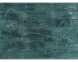 261.  David McCullough Mysterious Traveler Series Painting on Paper (1979)