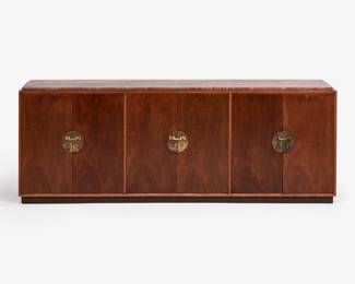 41.  Edward Wormley for Dunbar 8' Marble-Top Sideboard