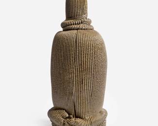 207.  William Bracker Slouching Vase (ca. 1980s)