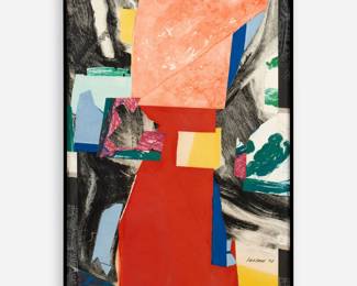 268.  Nick Vaccaro Untitled 1998 Mixed Media Collage