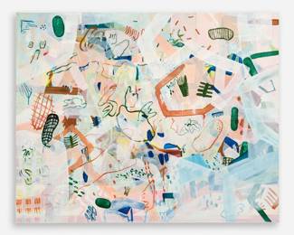 178.  Nat Clinton Untitled 2017 Acrylic