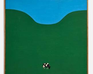 109. Oil on Canvas, Signed "EK 69"