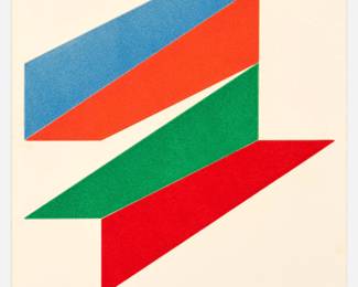 200.  Nick Vaccaro "Four Traps Plus" (1969 Color Relief Print)