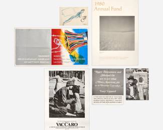 285. Assorted Printed Graphics (1968-1990)