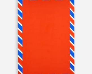 224.  Nick Vaccaro Untitled Acrylic on Canvas (ca. 1968)