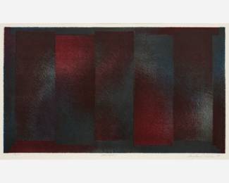 258. Douglass Freed "Sanctuary" (1984 Color Lithograph) 