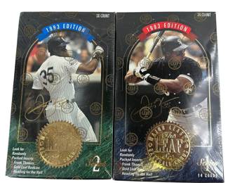 The LEAF Set Major League Baseball 1993 Series 1 & 2