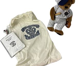 Knickerbocker Baseball Bear C38228 Alexander in Uniform with Tags & Bag