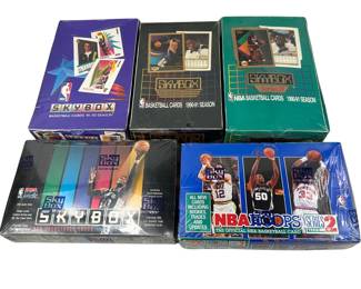 SkyBox Trading Cards USA NBA Hoops Basketball 1990-91 Series 1 & 2 91-92 92-93 edition Series 2