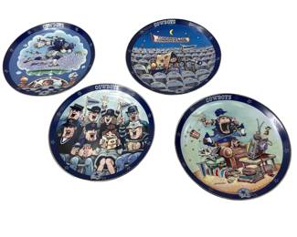 4 Gary Patterson Danbury Mint Collectors Plates Wall Decor