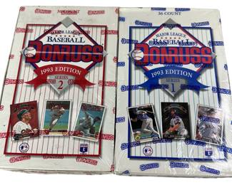 Donruss Major League Baseball 1993 Series 1 & 2