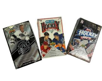 UPPER DECK NHL Hockey 1990-91 2 Boxes 91-92 Possible Gretzky or Holos