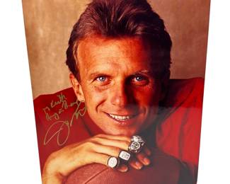 Joe Montana Signed Autographed Photograph 1995