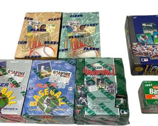 FLEER 1990s Major League Baseball Logo Stickers Cards 91 92 93 1987