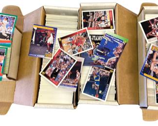 BASKETBALL Cards 4 Long Boxes or Similar Sized-Group Mixed Makers & Years