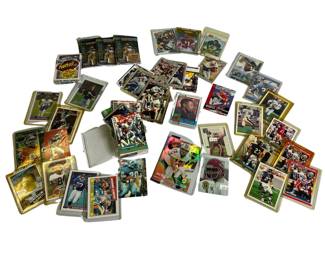 NFL Football Trading Cards i Sleeves New Packs and More Autographs LOT