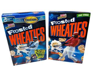 Ken Griffey Jr Bundle LOT 2 Wheaties Box