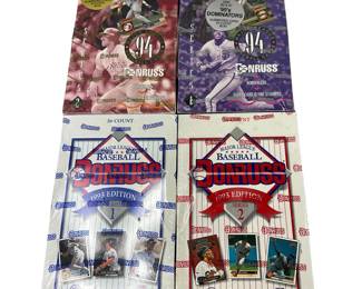 Donruss 1994 Foil Stamped Series 1 & 2 + 1993 1 & 2