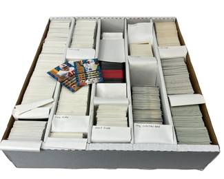 Monster Box of Misc: NFL Football Trading Cards 1990-2007 ish Score Collectors Edge Topps