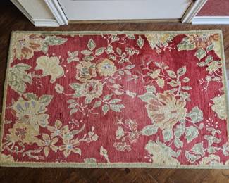 Oriental Style Wool Area Rug from Pottery Barn