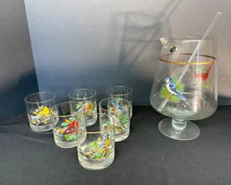 Song Bird Drink Set