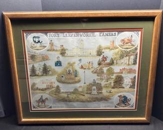 11 Fort Leavenworth Print