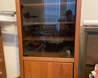 vintage stereo cabinet