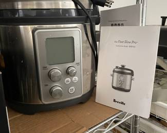 Breville fast slow pro, new