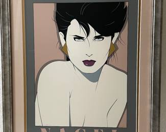 Patrick Nagel signed lithograph