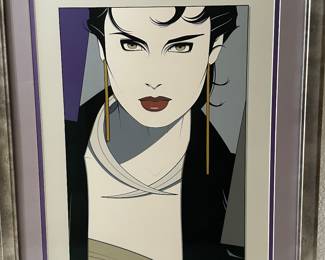 Patrick Nagel signed Lithograph