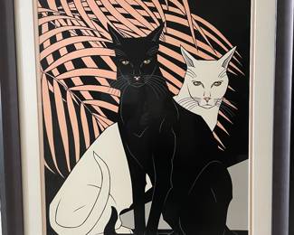 Framed Tracy Sabin, rare poster, acid free, preservation framing