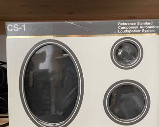 Infinity car speakers, vintage, never used