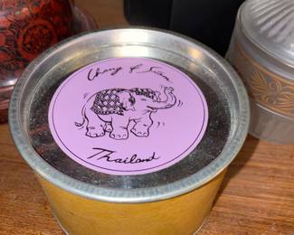 Chang of Siam Ceramic Elephant Coasters - Made in Thailand