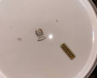 Lenox  24K Hand Painted Lido Salad Bowl 