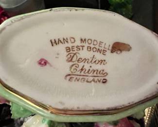 Denton Best Bone English China Mini Flower Arrangement