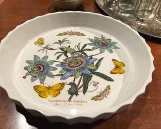 Portmerion Botanic Garden 10.75 Inch Quiche Dish 