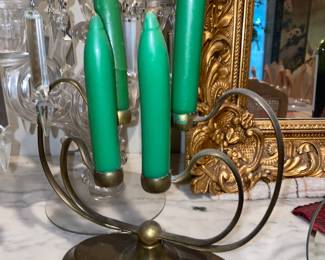 Brass Candelabra 4 Candle Holder