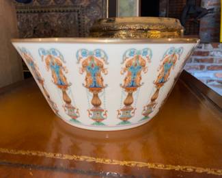 Lenox  24K Hand Painted Lido Salad Bowl 