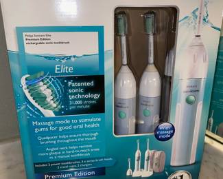 Pair in Box - Philips Sonicare Elite Power Toothbrush - HX5910 