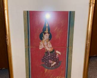 Framed & Matted Print of Thai Rattanakosin Buddha